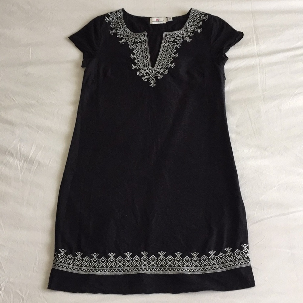 Vineyard Vines Black Tunic Dress
